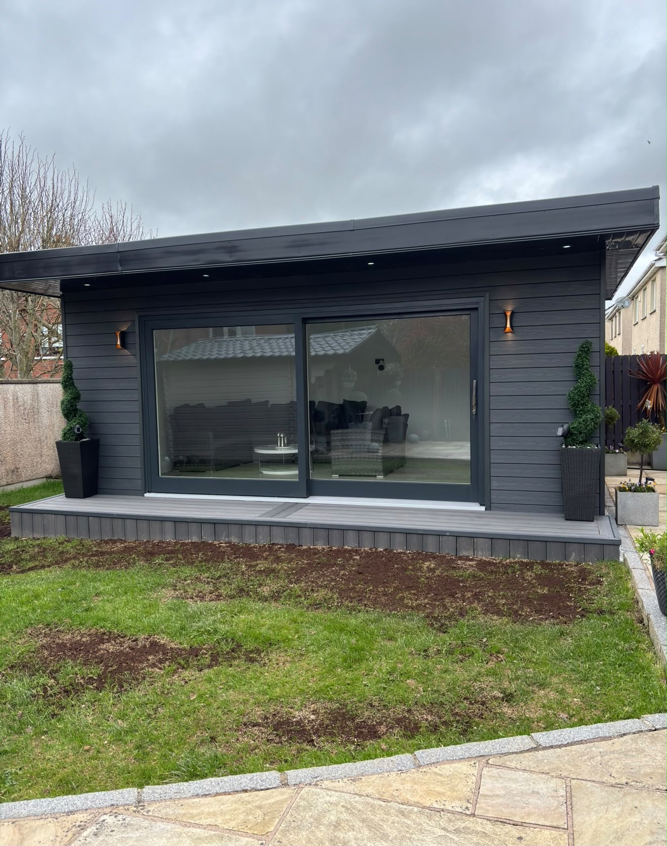 Ashwood garden room build