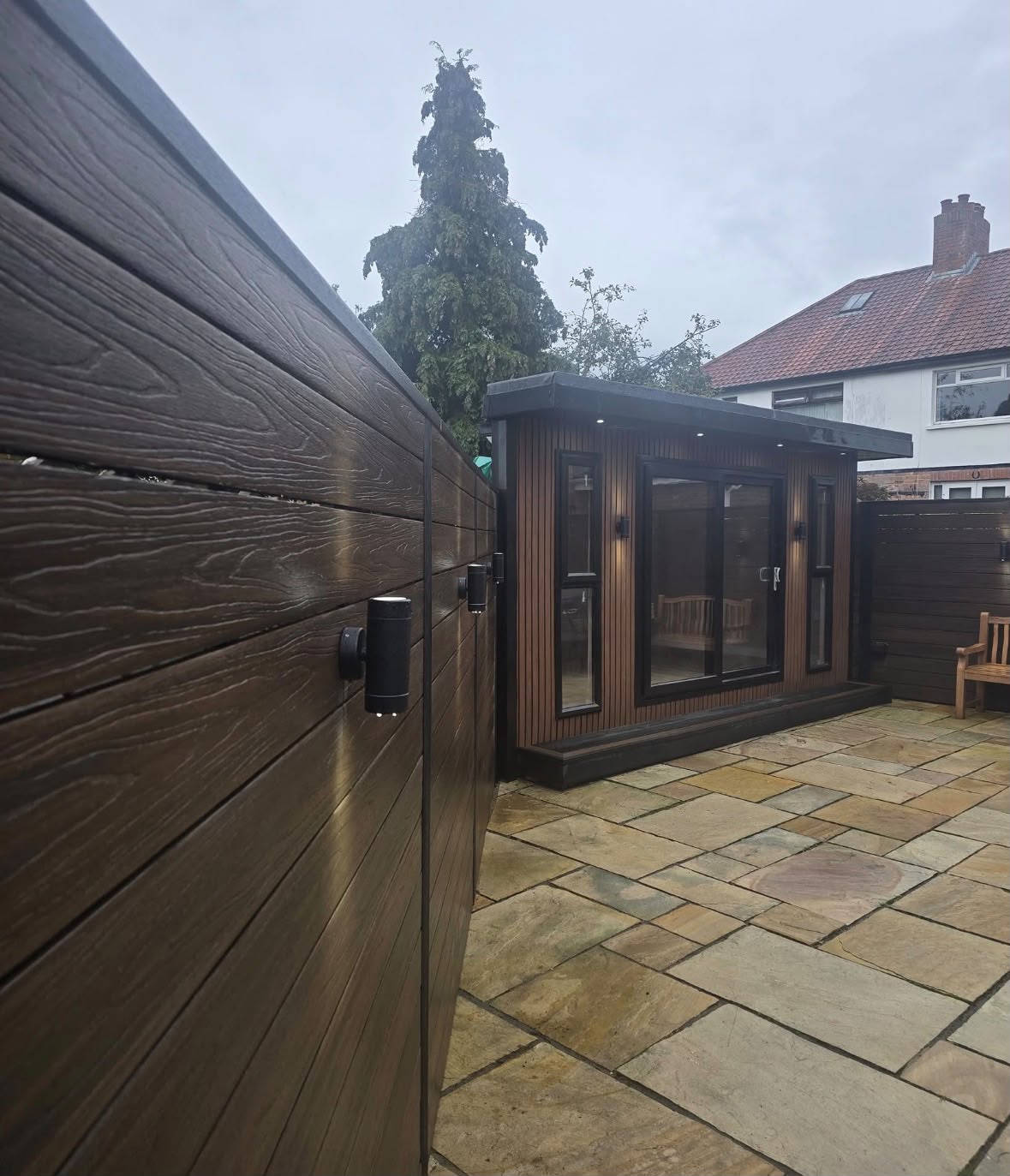 Ashwood garden room build