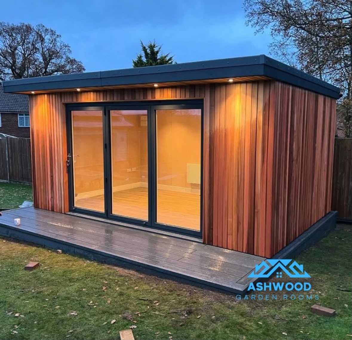 Ashwood garden room build